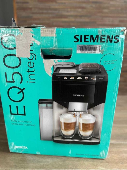 Espressor automat SIEMENS EQ500 TQ518RX3, 1.9l, 1500W, 15 bar