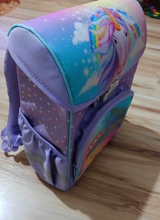 Ghiozdan pt scoala fetita,de la Herlitz,stare foarte buna