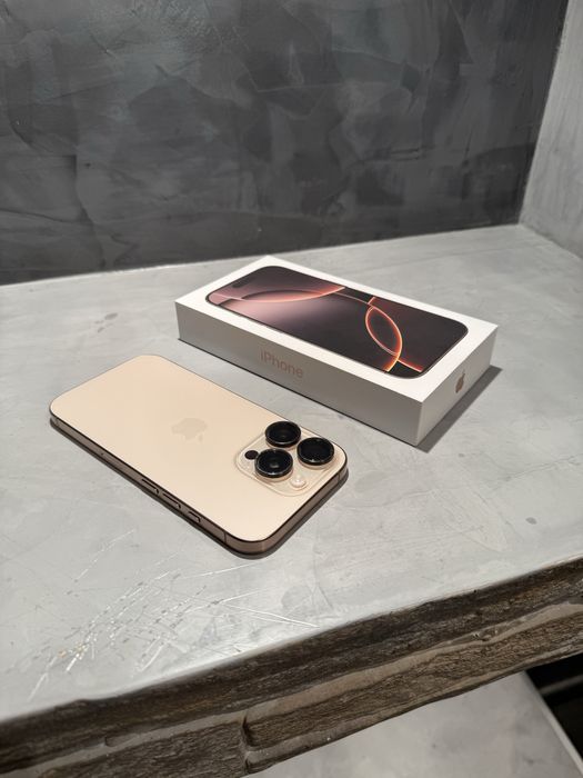 КАТО ЧИСТО НОВ Iphone 16 Pro Desert