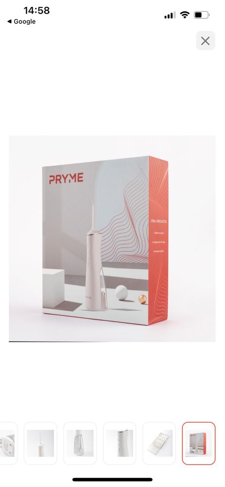 PRYME ирригатор LD1 импульсный емкость 180 мл