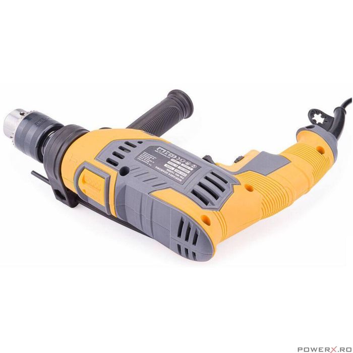 Masina pentru gaurit lemn, fier, 1600 W, bormasina electrica, Powermat