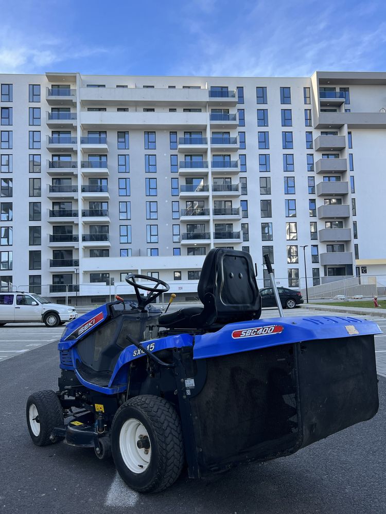 Tractoras de tuns iarba Iseki Diesel actionare cardan Profesional