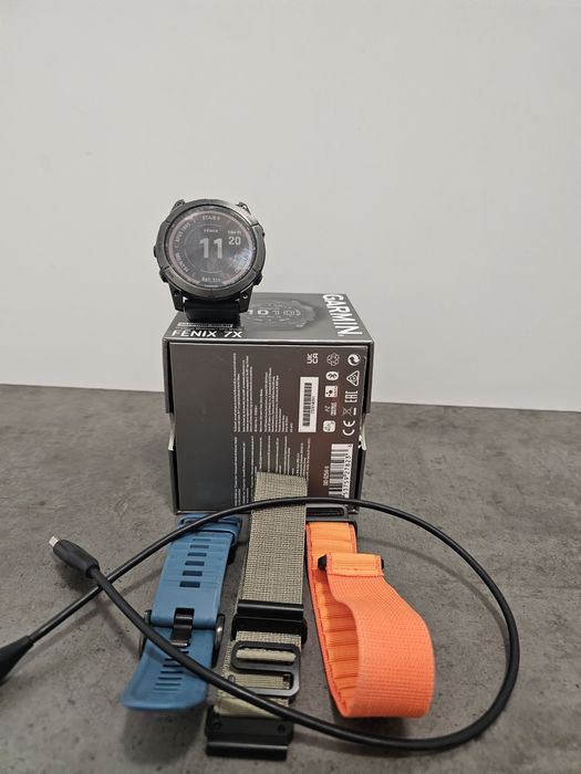 Garmin Fenix 7x saphirre solar