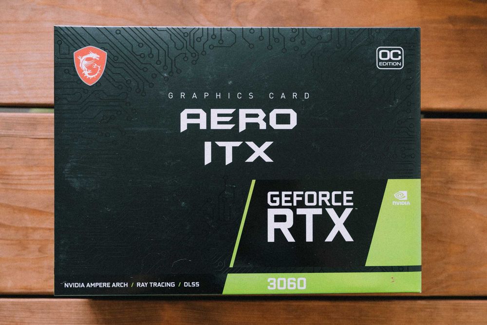 Продавам MSI Aero ITX GeForce RTX 3060 12GB GDDR6 OC Edition