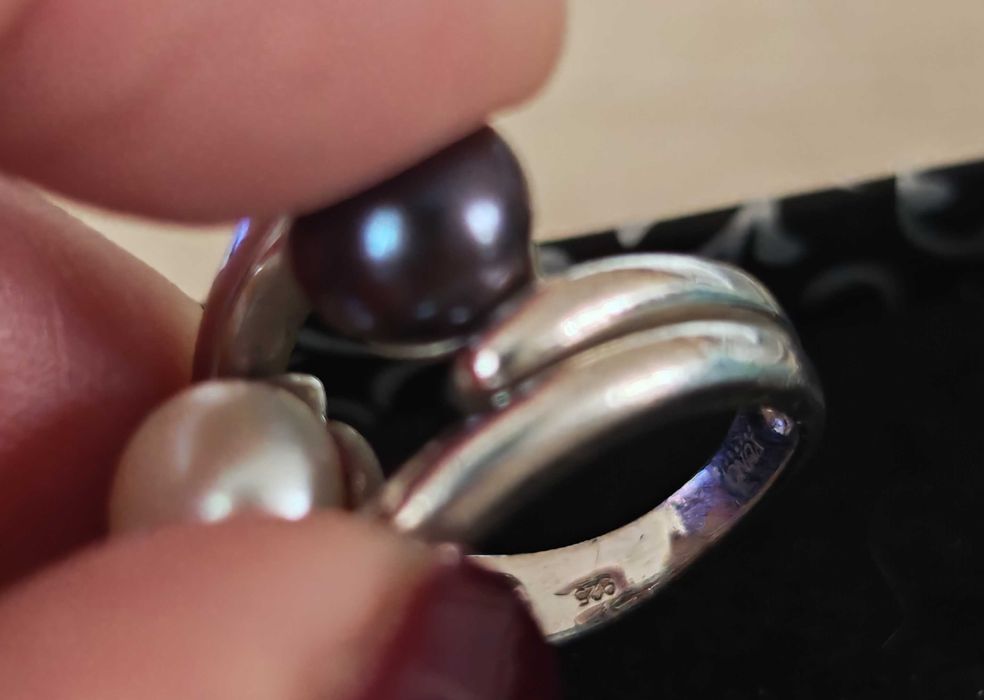 Нови сребърни пръстени YUNO Pearls