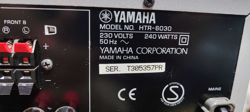 Amplificator Audio Yamaha HTR-6030 Statie Audio Amplituner