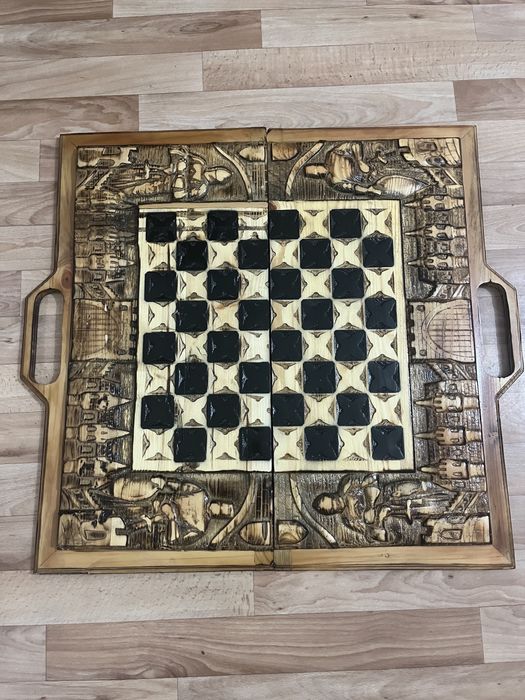 Нарды 3в1 ручная работа