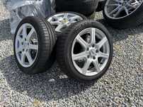 Джанти с гуми 5/112 ET42 6J R15 перфекни летни гуми размер 175/55R15
