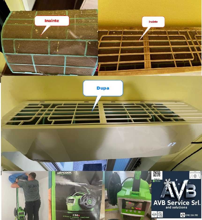 Montaj, Service, Igienizare si Instalare Aer Conditionat Clima Sibiu
