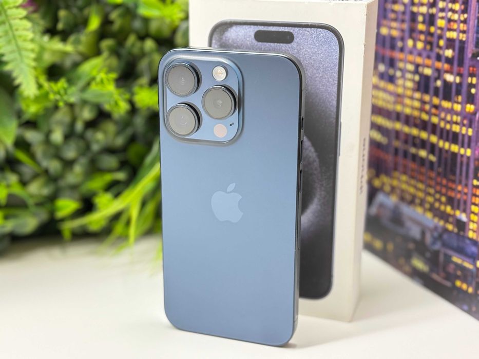 ! НоВо ! iPhone 15 Pro 128GB Blue 2г Гаранция