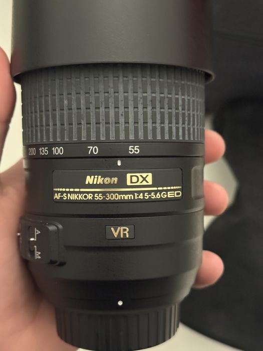 Aparat foto DSLR Nikon D3300 (2 obiective 18-55 mm si 55-300)