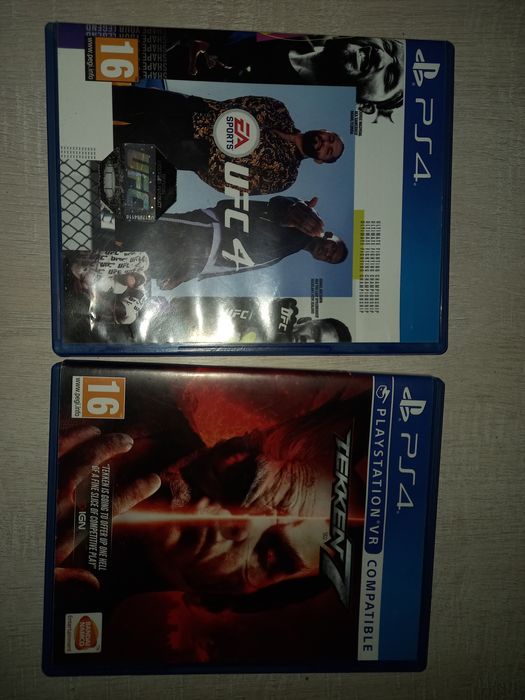 Игры на PS4-PS5 UFC 4, TEKKEN 7