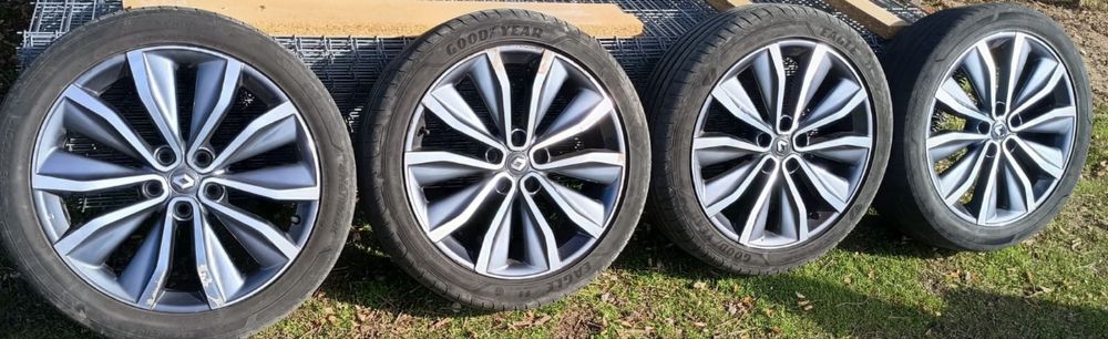 Jante originale renault R19, 5x114,3,anvelope vara 225/45