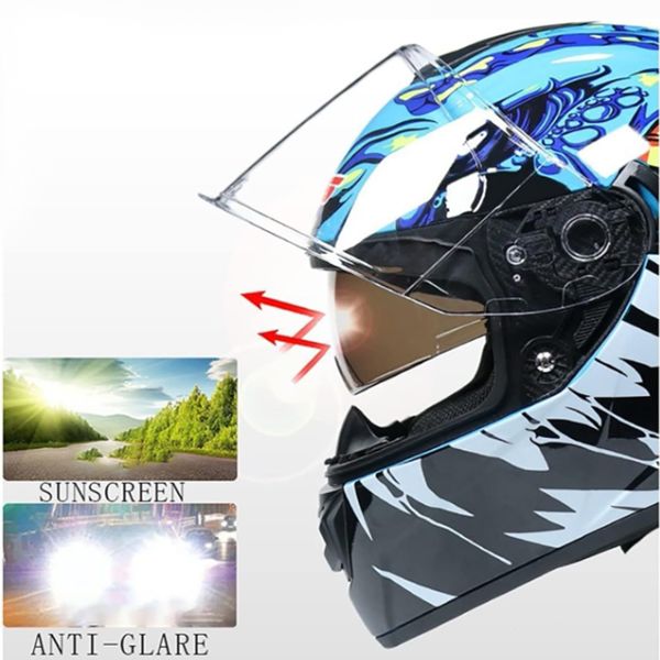 Мото каска LVS Helmet, каски за мотор, мотокрос
