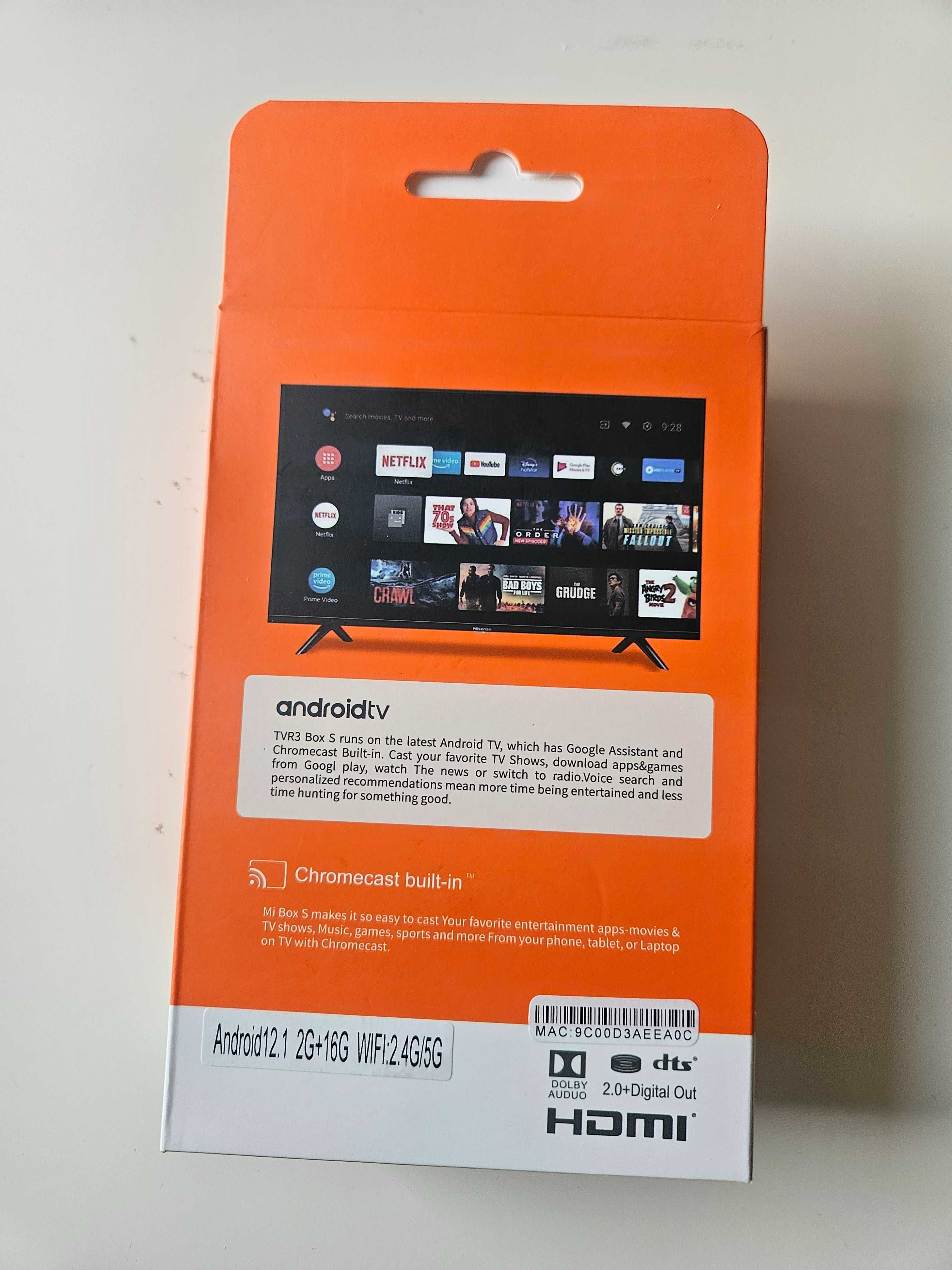 Смарт приставка, Android TV Stick 4K (Бесплатная доставка и установка)