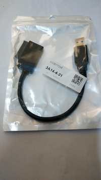 Cablu alimentare dvd,cd laptop USB 3.0 to 7+6 13 pini