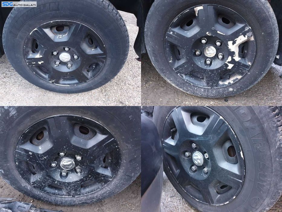 Set 4 Jante Roti Tabla 215 65 16 R16 5x127 Jeep Wrangler 2007 - 2017 [C5101] [Depozit Tarcul 1 Pe Raft]