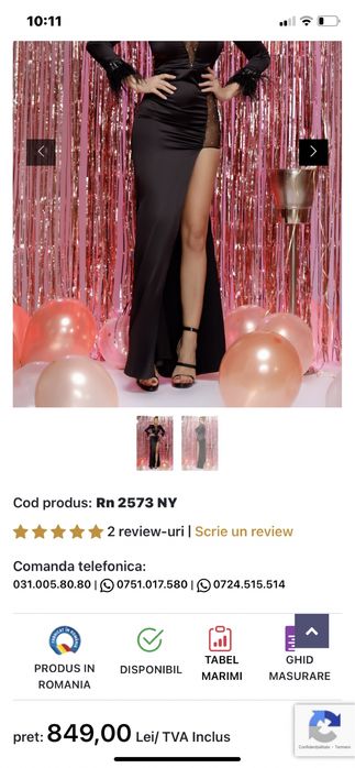 Vând rochie superba noua!