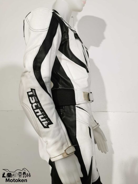 Costum moto piele dama Tschul marimea 38