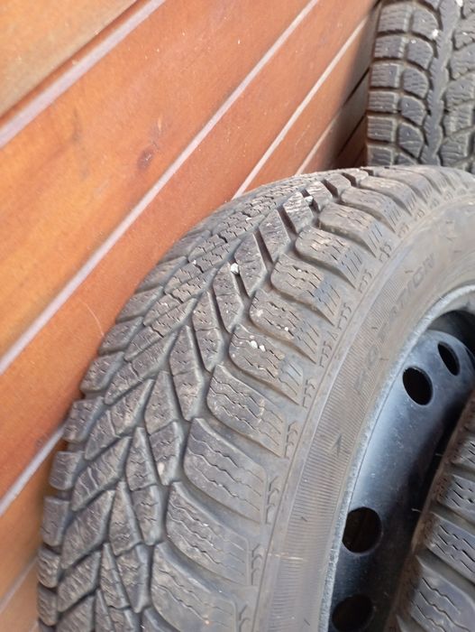 Set gume iarna cu jante tabla