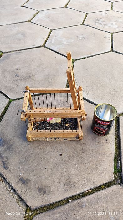 Клетка ловушка  для  птиц щеглов , голубей и т.д