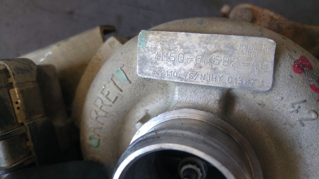 Turbina 1.8 tdci kkda ford focus 2 4m5q-6k682-ag 742110-7
