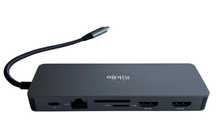 Docking Station USBC, 13 in 1 RikBo, 2x 4k HDMI, 1x TypeC PD Por