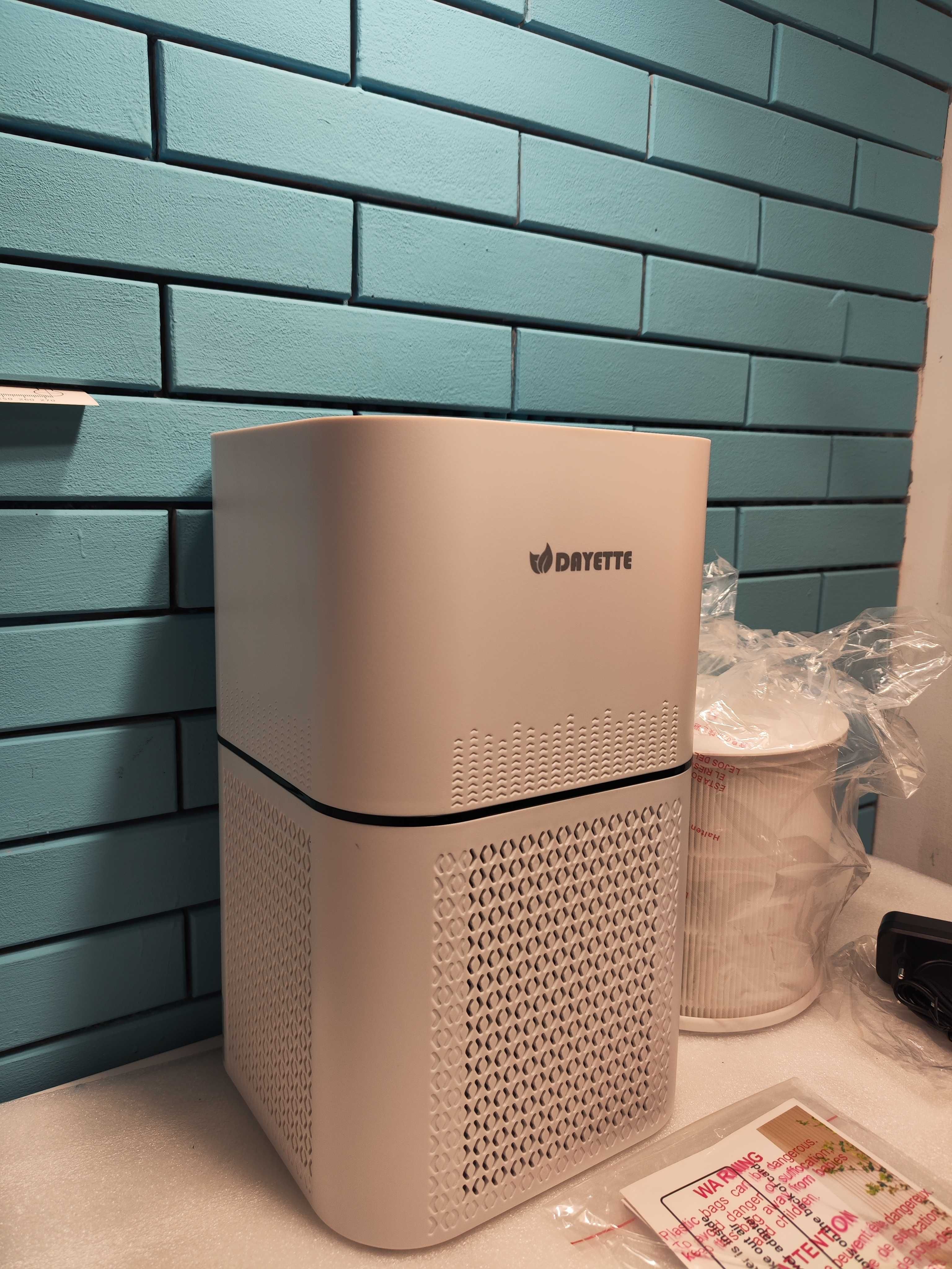 DAYETTE HEPA Air Purifier, CADR 300m³/h, за големи стаи, 22dB
