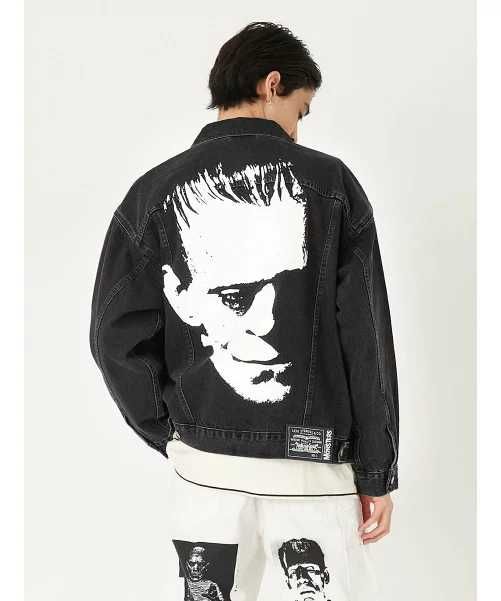 Geaca de blugi Levis Trucker Monsters Frankenstein