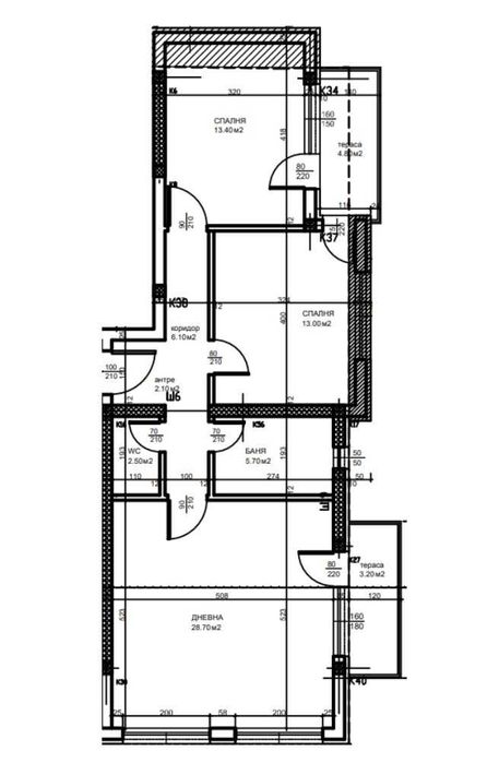 Продава се Тристаен апартамент в Пловдив, Тракия - 106 кв.м за 1236 €/кв.м - Снимка #1