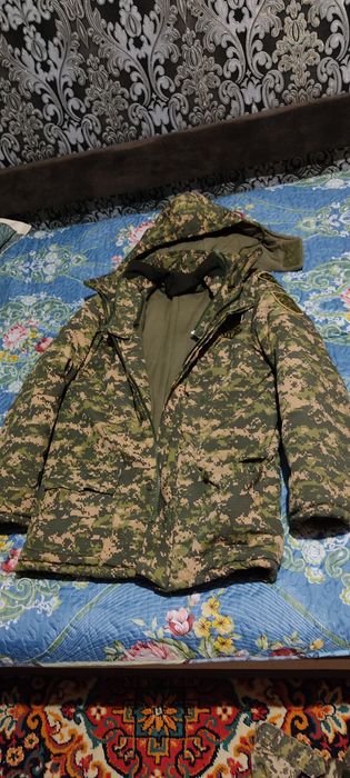 Бушлат с ушанкой(для военной кафедры)