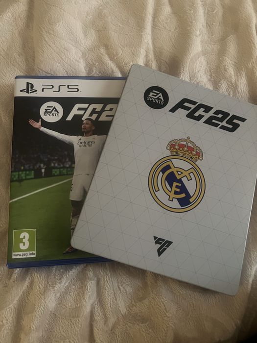 FC25 + метална кутия PS5 Playstation 5 FIFA 2025 25