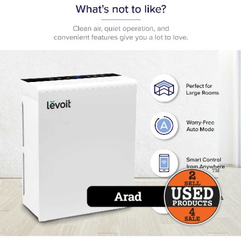 Purificator aer Levoit Smart True Hepa LV-H1315-RXW | UsedProducts.ro