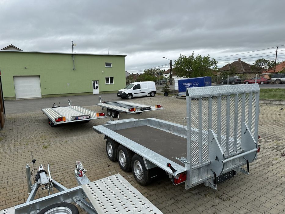 Platforma transport utilaje 3 axe 3500kg an fab 2025noua)