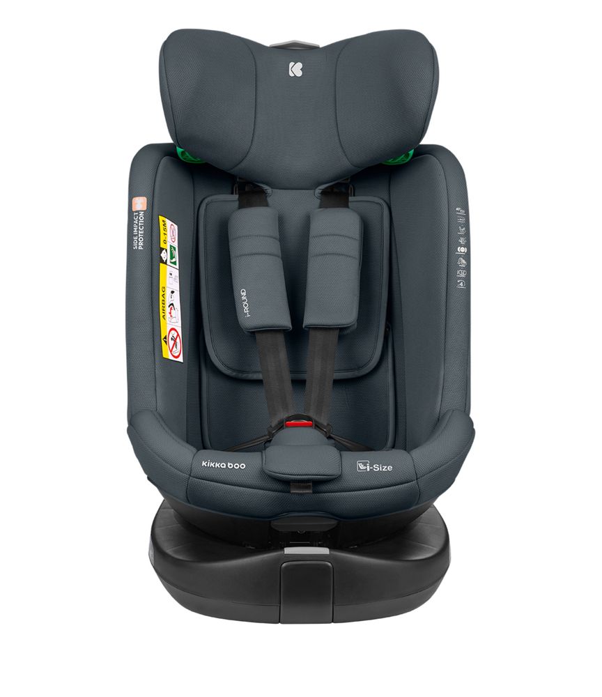 Столчета за кола i-Round i-size ISOFIX 40-150см 360” въртене краш тест