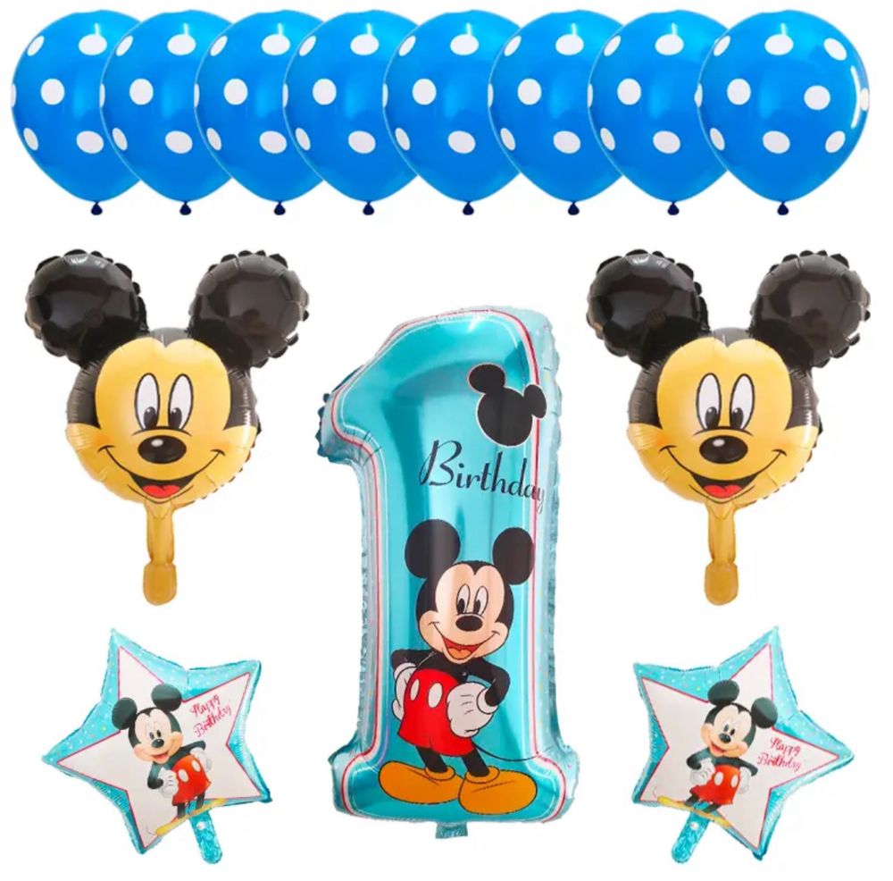 Set aniversar 1 an Mickey /Minnie Mouse+bonus