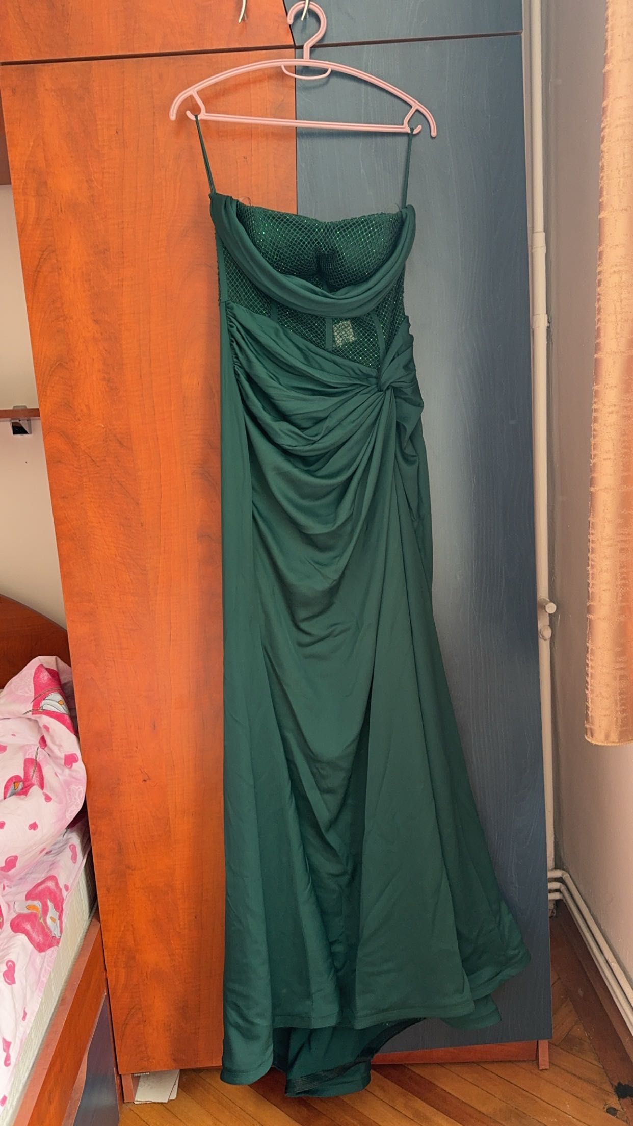 Rochie de ocazie verde smarald