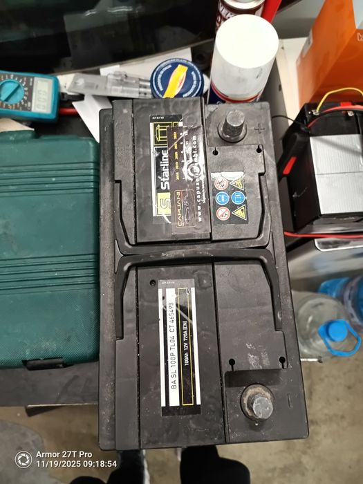 Акумулатор starline 100Ah,като нов