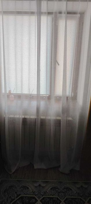 Тюль белая в хорошем состоянии