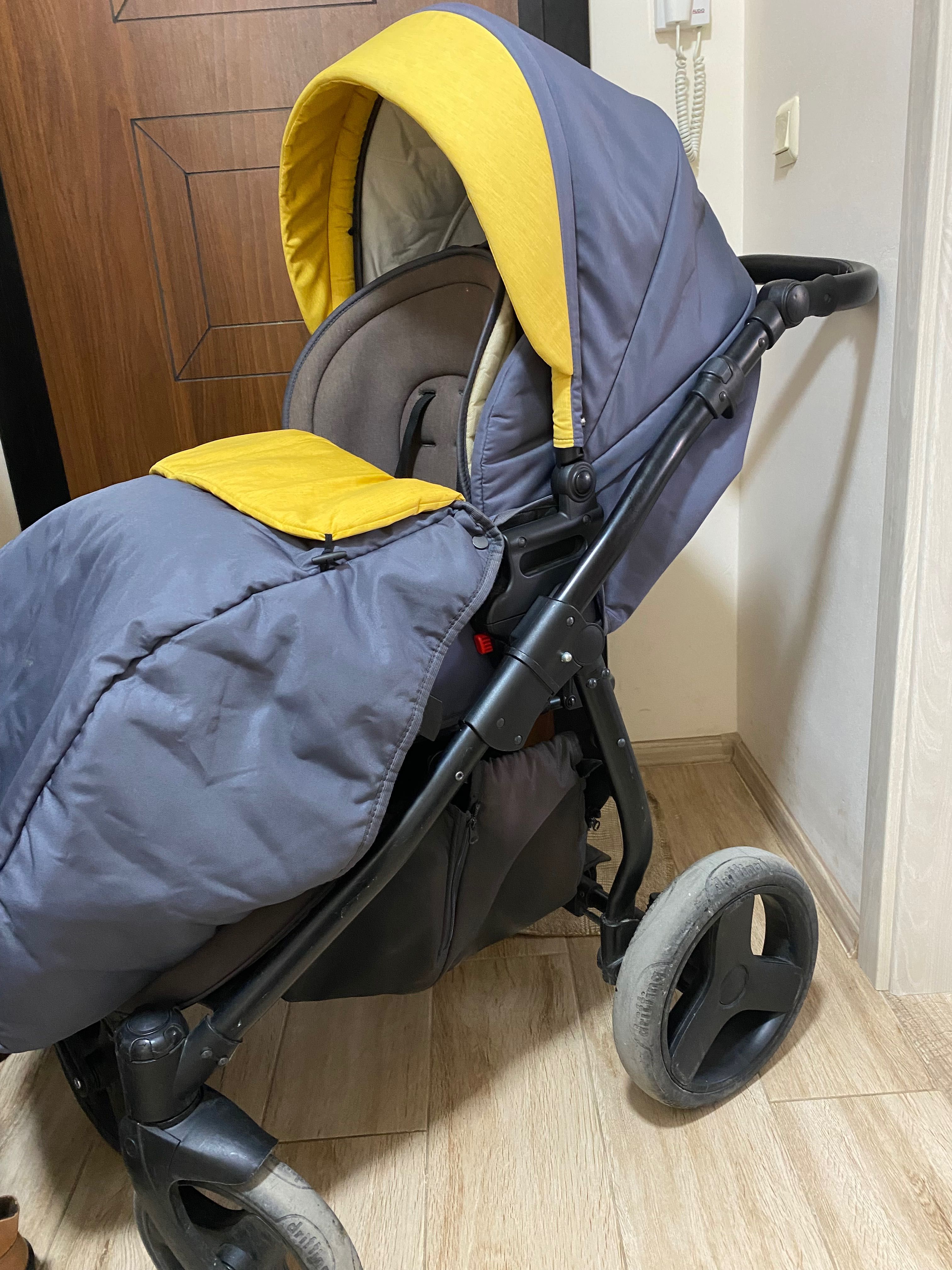 Бебешка количка Buba bella+ лятна количка Recaro