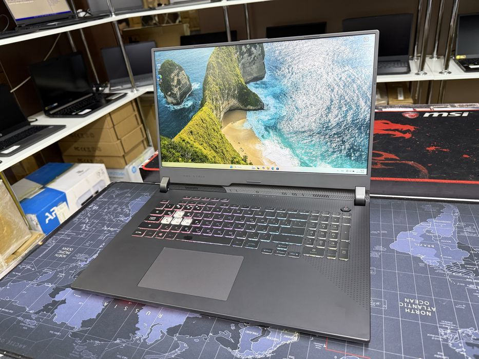 Игровой Asus ROG Strix G17 - Ryzen 7-4800H/16Gb/512Gb/RTX3050Ti