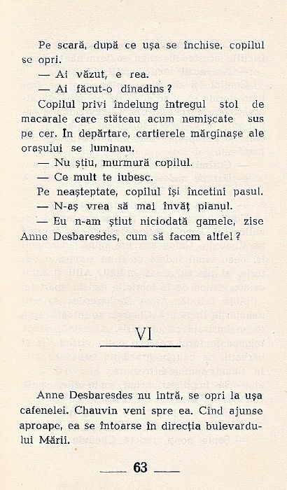 Moderato Cantabile Marguerite Duras 1974