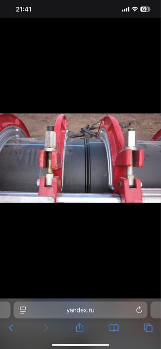 Услуги професионалтной пайки полиэтилен труб ПЭ цена договорная