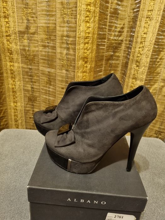 Туфли   замшевые