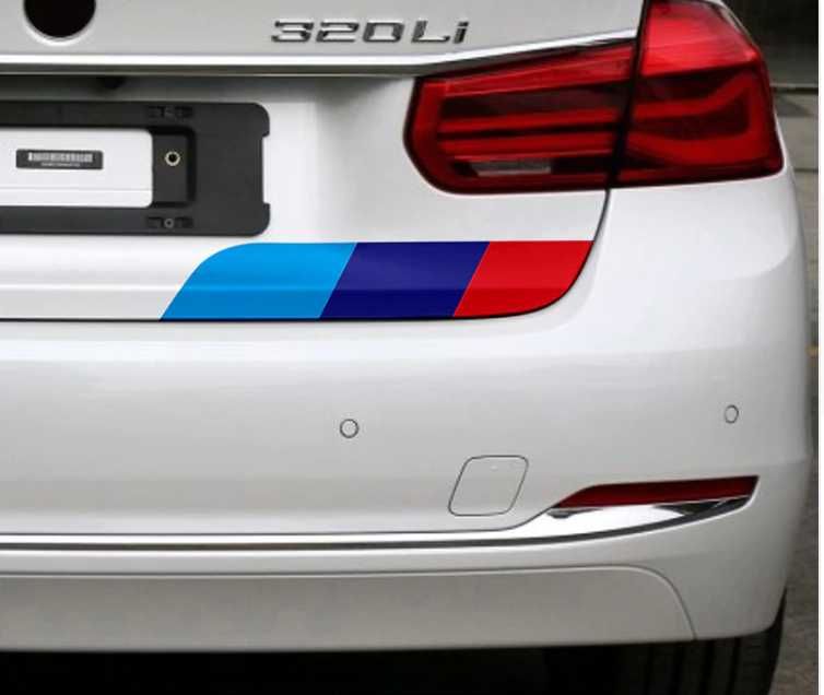 Set 2 Colante Autocolante Stickere Abtibild BMW M Performance