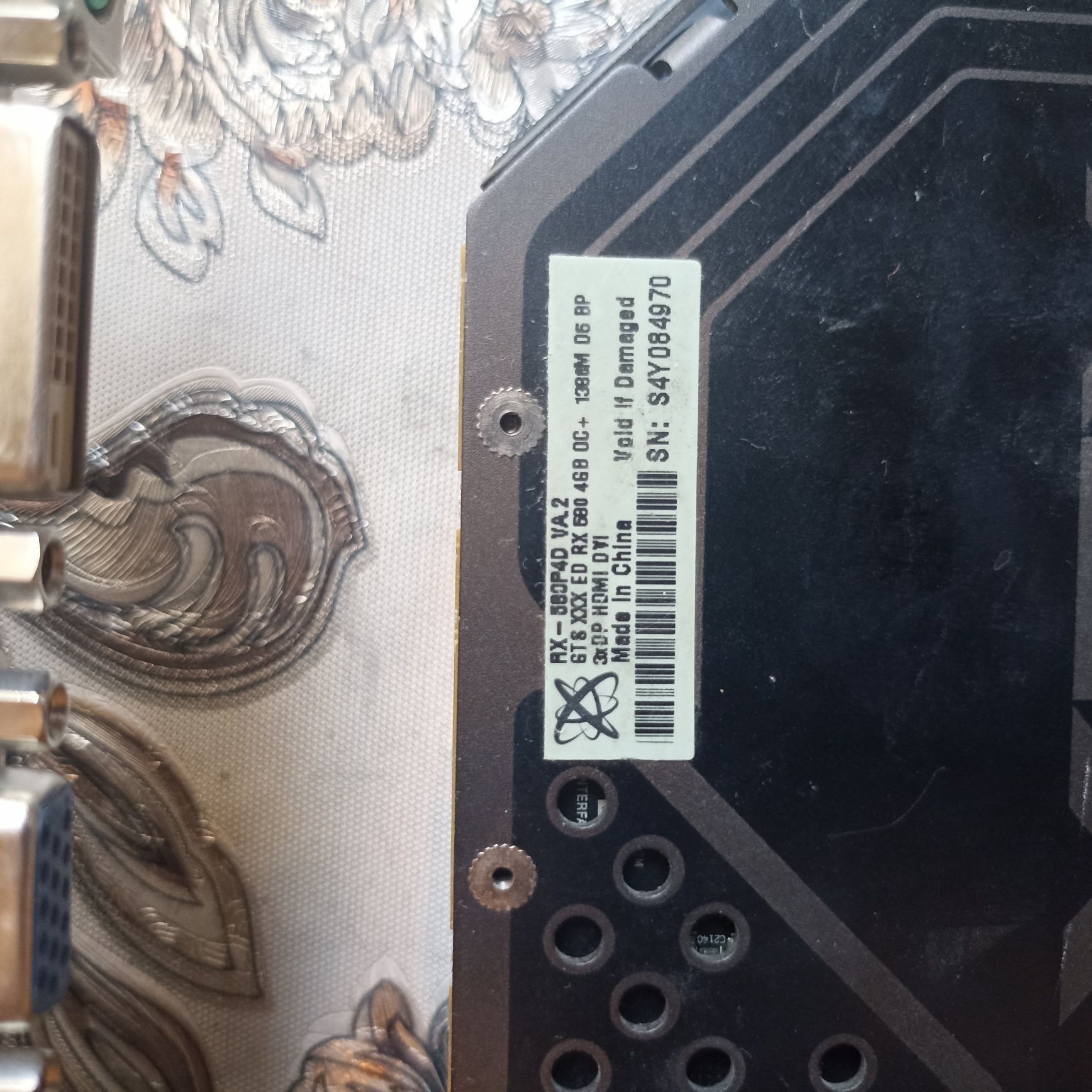 Плата asus h61m vidoekarta rx570