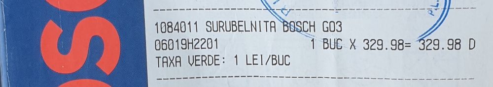 Șurubelniță electrică Bosch