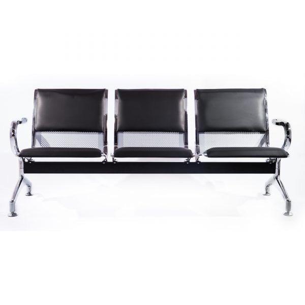 Banca asteptare metalica Tapitata 3 locuri DH 503P LIVRARE GRATUITA