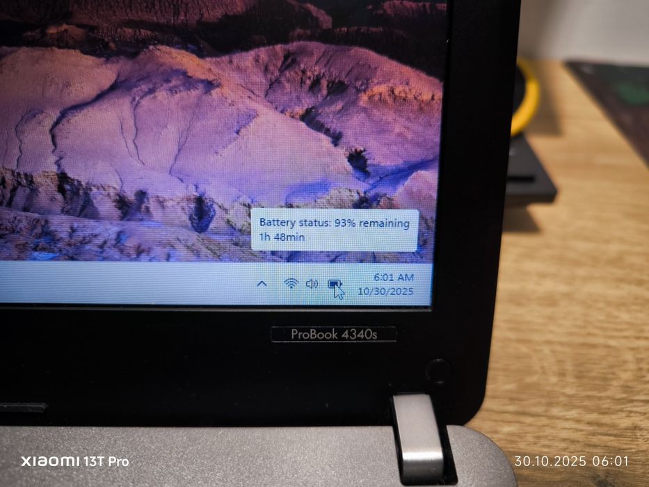 Laptop 13,3 inch aluminum HP ProBook 4340s