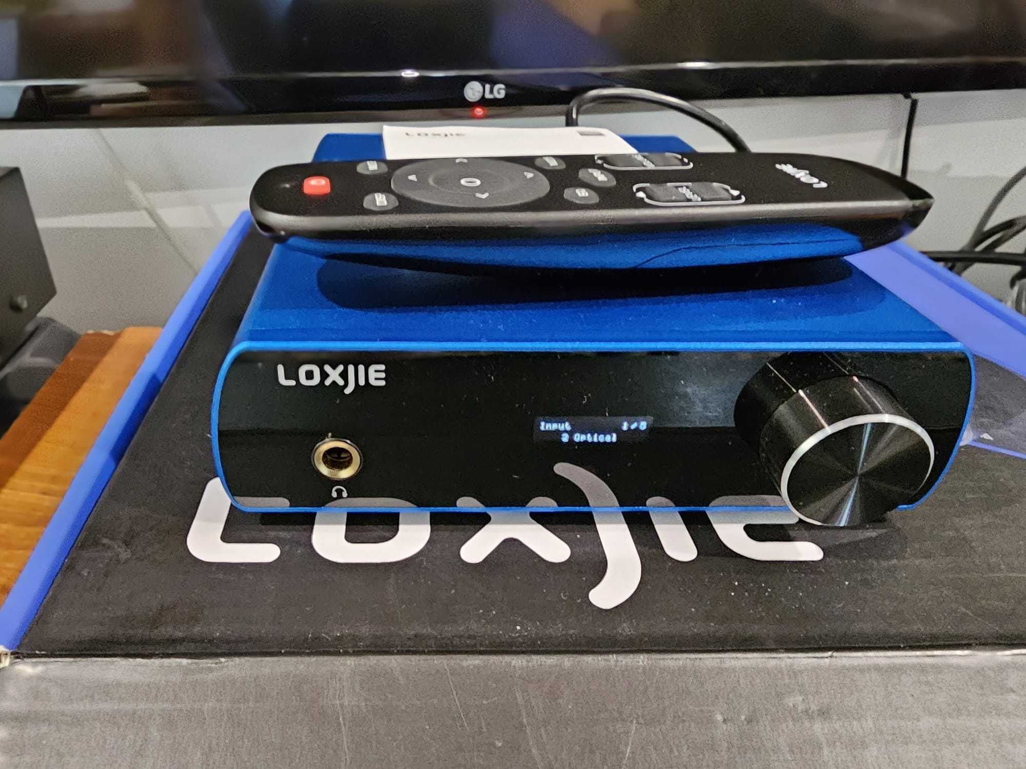 DAC LOXJIE D20 cu amplificator pentru casti  nou